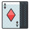 Diamantes Cartas Apuestas Icon