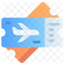 Tarjeta De Embarque Billete Vuelo Icon