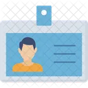 Tarjeta De Pase Tarjeta De Identidad Tarjeta De Identificacion Icono