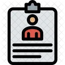 Tarjeta De Identidad Identificador Identidad Icono