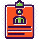 Tarjeta De Identidad Identificador Identidad Icono
