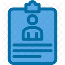 Tarjeta De Identidad Identificador Identidad Icono