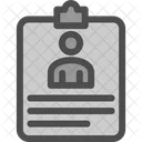 Tarjeta De Identidad Identificador Identidad Icono