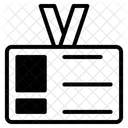 Tarjeta De Identificacion Icono