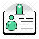 Tarjeta De Identificacion Cedula De Identidad Identificacion Icono