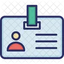 Tarjeta De Identificacion De Candidato Tarjeta De Empleado Identificacion De Empleado Icon