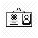 Tarjeta De Identificacion Icono
