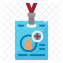 Identificacion Tarjeta Hospital Icono