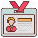 Tarjeta de identificación  Icono