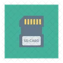 Tarjeta Chip SD Icono