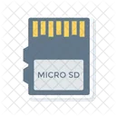 Tarjeta De Memoria Hardware Chip Icono