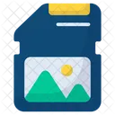 Tarjeta De Memoria Chip De Memoria Micro Sd Icono