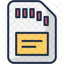 Tarjeta De Memoria Icono