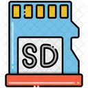 Tarjeta De Memoria Tarjeta SD Chip De Memoria Icono