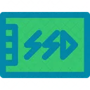 Ssd Dispositivo Componentes Icono