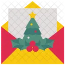 Tarjeta de Navidad  Icono