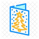 Nuevo Ano Tarjeta Icono