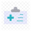 Tarjeta De Paciente Seguro Medico Paciente Icono