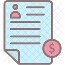 Tarjeta De Presentacion Perfil Comercial Curriculum Comercial Icono