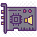 Tarjeta de sonido  Icono
