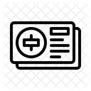 Tarjeta De Visita Identificacion Firma Icono