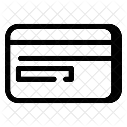Tarjeta de débito  Icono
