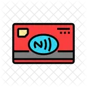 Tarjeta Inteligente NFC Icono