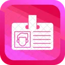 Tarjeta De Estudiante Icono De Aprendizaje Permanente Tarjeta De Identificacion Icon