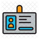 Tarjeta De Estudiante Tarjeta De Identificacion Tarjeta De Identificacion Icono
