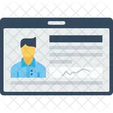 Oficina Icard Identidad Icono
