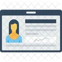 Oficina Icard Identidad Icono