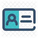 Tarjeta Identidad Personal Icono