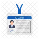 Tarjeta de identificación  Icono