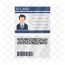 Tarjeta De Identificacion Icon