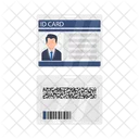 Tarjeta De Identificacion Icon