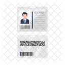 Tarjeta De Identificacion Icon