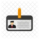 Tarjeta De Identificacion Negocios Tarjeta Icono