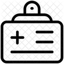 Tarjeta de identificación  Icono