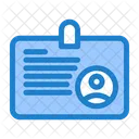 Tarjeta De Identificacion Identificacion De Usuario Identificacion De Empleado Icono