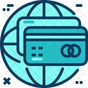 Viajes Azul Tarjeta De Credito Icono