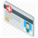 Tarjeta De Medico Tarjeta De Identificacion Tarjeta De Empleado Icono