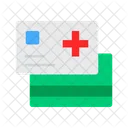 Tarjeta Tarjeta Medica Identificacion Medica Icono