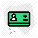 Tarjeta médica  Icono