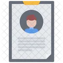 Tarjeta médica  Icono