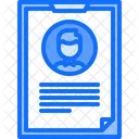 Tarjeta médica  Icono