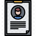 Tarjeta médica  Icono