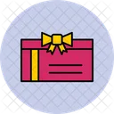 Tarjeta de regalo  Icon