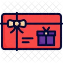 Tarjeta de regalo  Icono