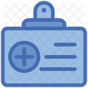 Tarjeta Sanitaria Tarjeta De Identificacion Sanitaria Tarjeta De Identificacion Sanitaria Icono