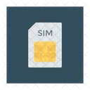 Sim Tarjeta Fichas Icono